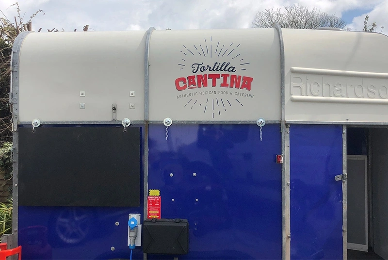 Tortilla Cantina Horsebox Graphics