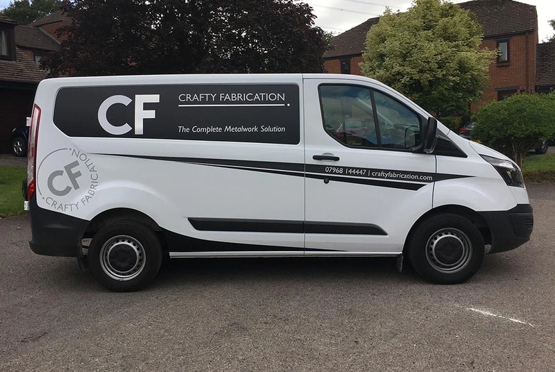 Crafty Fabrication Van Graphics